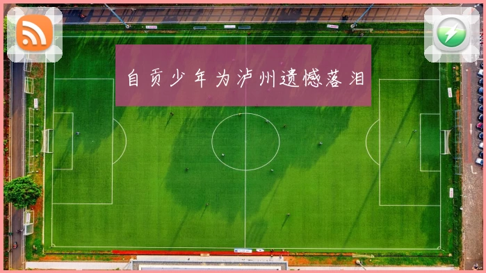 自贡少年为泸州遗憾落泪